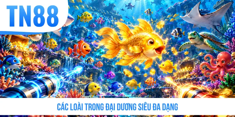 Các loài trong đại dương siêu đa dạng